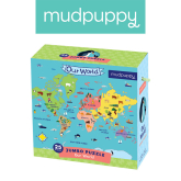 Mudpuppy, Puzzle Jumbo Nasz Świat 25 dużych elem.