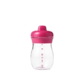 Kubek niekapek z twardym ustnikiem OXO 250ml (6m+) - pink