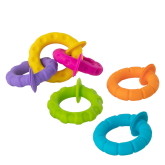 Fat Brain Toys, Kółeczka przyssawki PipSquigz Ringlets