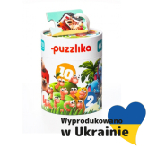 Puzzlika, Puzzle Duo połącz w pary - Nauka liczenia