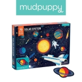 Mudpuppy, Puzzle Układ Słoneczny z elementami w kształcie planet 70 elem.