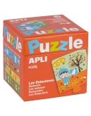 Apli Kids, Puzzle dwuczęściowe pory roku