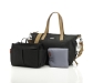 Torba z organizerem Storksak Noa - Black