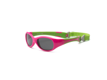 Real Shades, Okulary Explorer Cherry Pink and Lime 4+