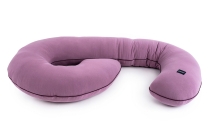 Poofi, Poduszka do spania dla kobiet w ciąży Organic&Color fiołek
