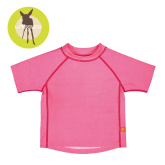 Koszulka z krótkim rękawem Splash&Fun (UV 50+) - pink 0-6m.