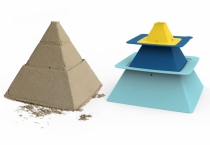 Quut, Zestaw foremek do budowania piramid pira vintage blue