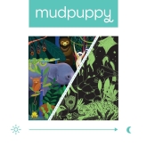 Mudpuppy, Puzzle świecące w ciemności dżungla 500 elem.