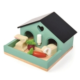 Tender Leaf Toys, Drewniane figurki do zabawy Króliczki