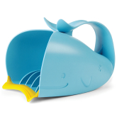 Skip Hop, Kubełek do mycia włosów Moby niebieski wieloryb