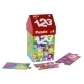 Apli Kids, Puzzle w kartonowym domku cyfry