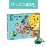 Mudpuppy, Puzzle mapa europy 70 elem.