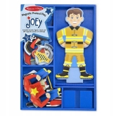 Melissa & Doug, Magnetyczna ubieranka Puzzle Chłopiec Billy